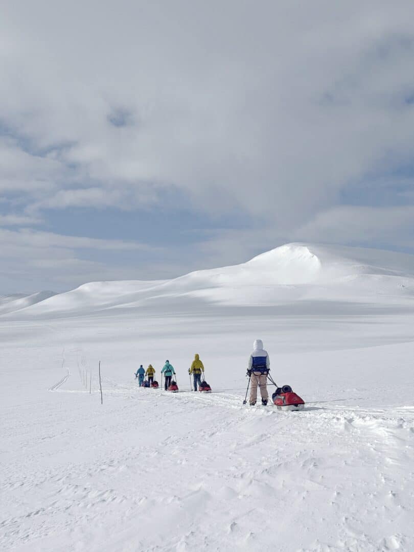 What is Cross-country skiing with pulka?, Cross-country ski tour in Finnish Lapland, Pihka Outdoors