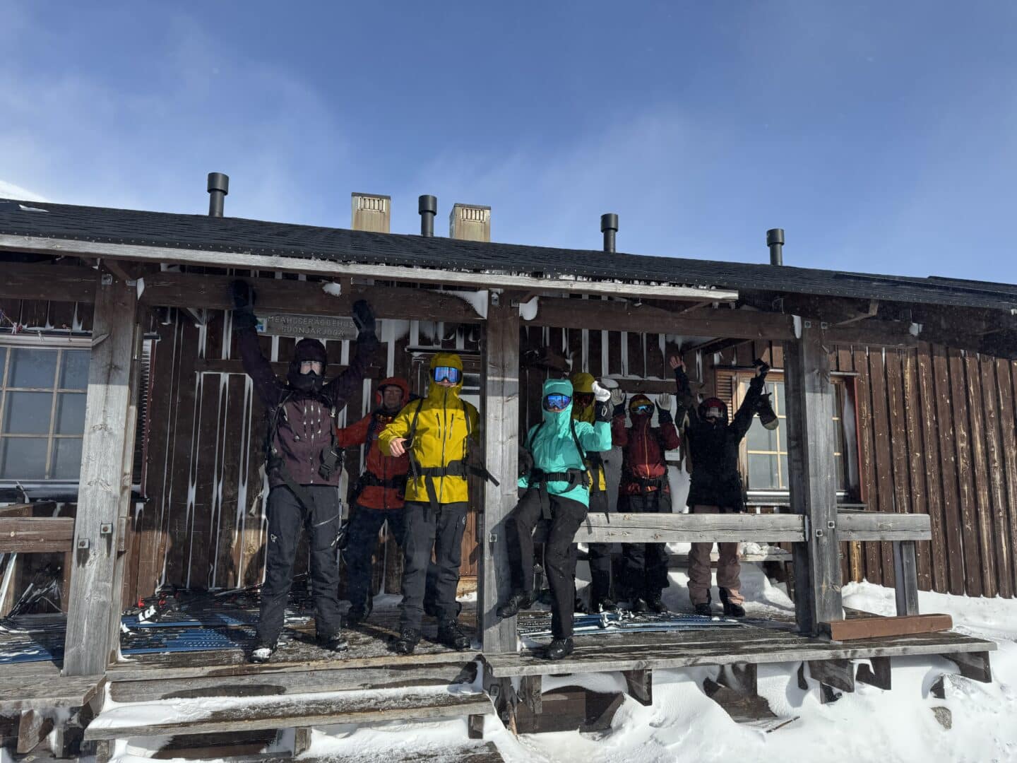 cross-country skiing with pulka, nordic skiing holiday in finnish lapland, Pihka Outdoors