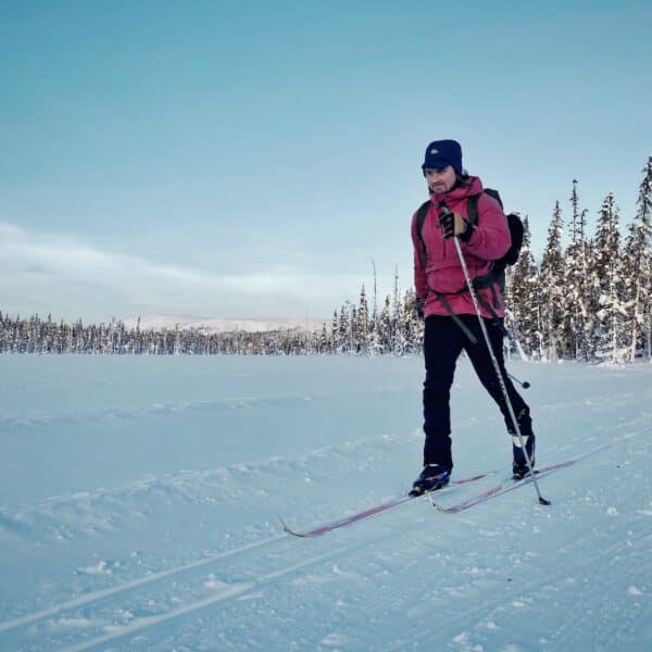 x-country skiing in lapland